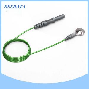 Quality Green EEG electrodes and cables for Clinical Analytical Instruments wholesale