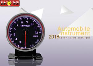 Quality Automotive External Temperature Gauge EGT Temp Gauge 12v 60mm Diameter wholesale