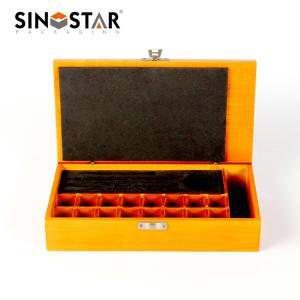 Quality Decorative Removable Tray Wooden Jewelry Box Customized Dimensions Handmade wholesale