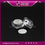 most popular and on sell square shape lotion jar ,high quality cosmetic cream
