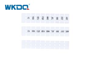 Quality ZB Screw Terminal Block Marking Number Tag Zack Marker Strip Label wholesale