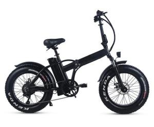 Quality Electric City Bike Electric Folding Bike 20 Inch Fat Tire Ebike 7 Speed 48V 500W Electric Bike For Adults wholesale