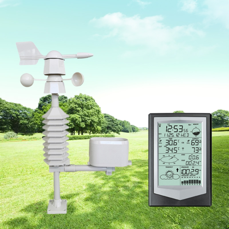 OBM Multifunctional Remote Monitor Weather Station For Outdoor Temperature And Humidity