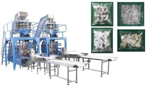 Quality Small Hardware / Pipe Fittings Multihead Weigher Packing Machine With Mild / Stainless Steel Body wholesale