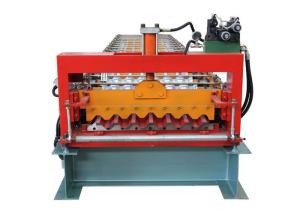 Quality Fully Automatic Corrugated Sheet Making Machine , 13 Rows Corrugated Metal Roofing Machine wholesale