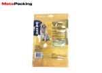 Stand Up Pet Snack Food Packaging Bags , Dog Food Packaging Bag With Resealable