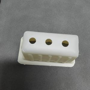 Quality Custom Biodegradable Corn Starch Single Plant Nursery Tray With Hole For Agricultural Greenhouse wholesale