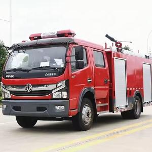 Quality DONGFENG 4cbm 8cbm Water Tank Fire Fighting Truck Firefighter Truck 4×2 wholesale