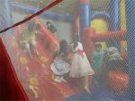 Inflatable Fun Park Combo Bouncer House Kids Play Jumping Trampoline Moon Bounce