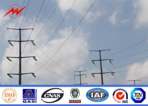 Quality Electrical Transmission Line Steel Tubular Pole For Power Line Project wholesale