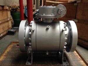Quality Fire Safe Trunnion Mounted Metal To Metal Seat Ball Valve wholesale