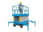 Electric Hydraulic Self Propelled Scissor Lift , Mobile Scissor Lift 12m Lift