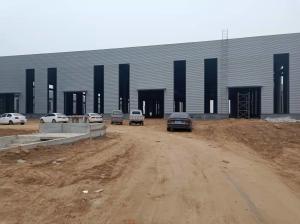 Quality ISO9001 Steel Frame Workshop Height 200-1200mm Prefabricated Workshop Buildings wholesale