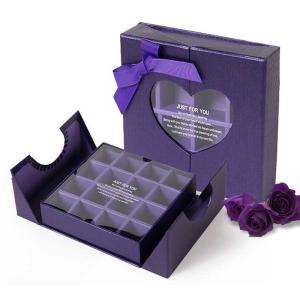 Quality CMYK 2 Door Rigid Chocolate Gift Box Packaging OEM ODM wholesale