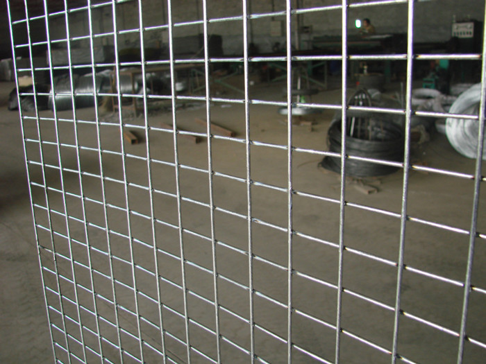3/8inch Galvanized Welded Wire Panels , Concrete Reinforcing Mesh Roll