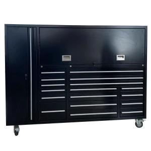 Quality Customize Your Storage with 72 Inch Silver Stainless Steel Garage Tool Cabinets Hutch wholesale
