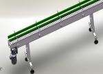 Stainless Steel Slat Chain Conveyor for Pharmaceutical and Cosmetic Production
