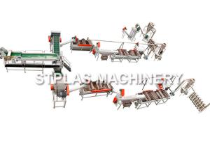 Quality 500kg/h Plastic Washing Recycling Machine HDPE Bottle Washing Line Energy Saving wholesale