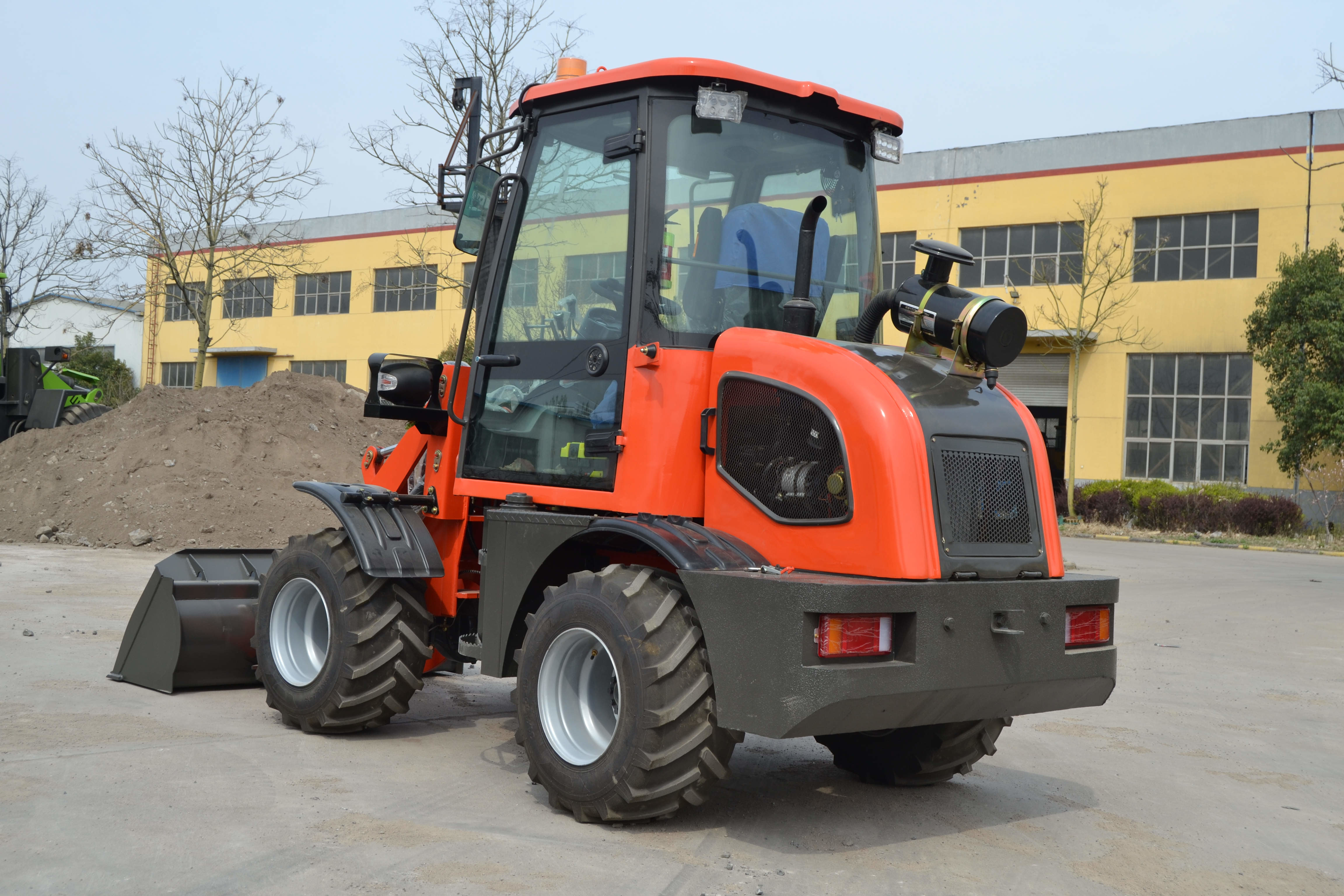 LC06T 0.8 Ton 4 Wheel Drive Loader For Constructional