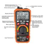 Digital Multimeter, Instrument AC/DC DCA ACV ACC Capacitance Resistance