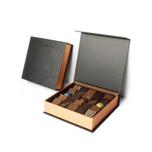 Quality CCNB Chocolate Gift Box Packaging F Flute Gold Foil Gift Boxes wholesale