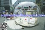 Outdoor Transparent Inflatable Bubble Tent For Party , Clear Igloo Tent