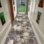 Super Geometric Style Large Commercial Floor Mat For Flower Entrance Corridor
