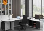 Polish Matt Solid Surface Office Furniture Boss CEO Director Office Desk