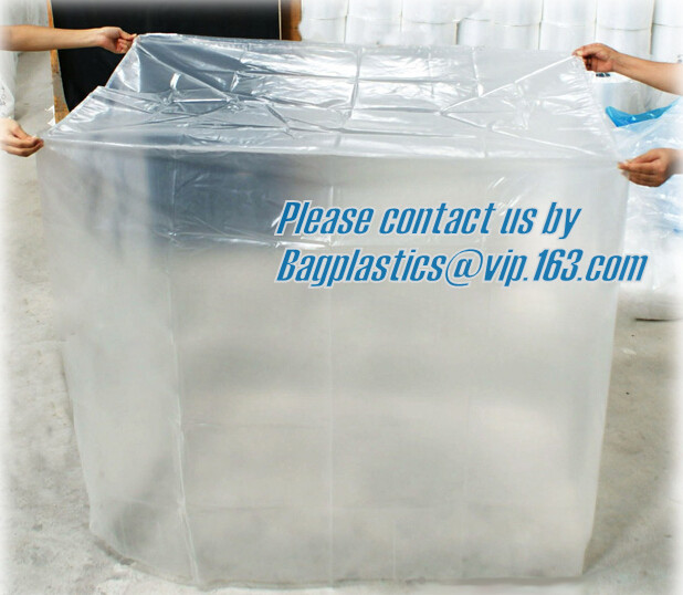 Clear Plastic Pallet Covers & Black UV Pallet Covers, Custom Industrial Heavy-Duty Pallet Covers - Weatherproof, bagease