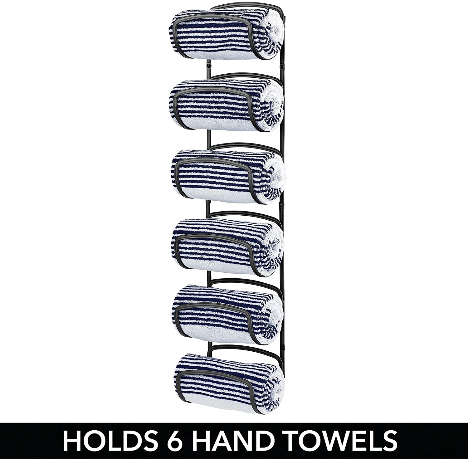 Stainless Steel Bathroom storage Shelf with Towel Bar Shower Rectangular Rack Wall Mounted Cosmetic Holder