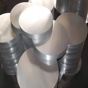 Quality ASTM Silver 1050 Aluminium Discs Circles 80 - 1500mm Width For Cookware wholesale