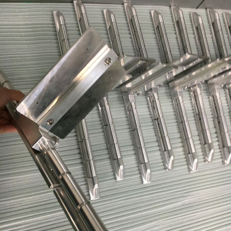 Cnc Aluminum Milling Parts Aluminium Machined Components Medical Bracket For Sphygmomanometer