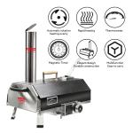 Outdoor Pizza Oven Wood Fired Toasters Pizza Ovens Authentic Stone Baked Pizzas