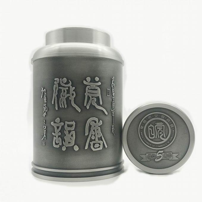 Original China Culture Customized Handmade Tea Storage Tinplate Export To Japan