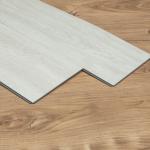 Synthetic PVC Luxury Vinyl Flooring Squares Sheet Discoloration Prevent Locking