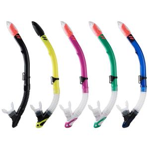 Quality Freediving Scuba Semi Dry Snorkel For Spearfishing Silicone Mouthpiece wholesale