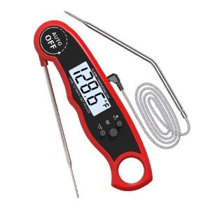 Quality Dual Probe Digital Meat Cooking Thermometer Deep Frying Bbq Grill wholesale