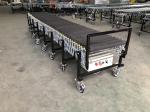 Flexible Motorized Rubber Coated Roller Conveyor