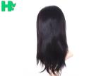 Custom Straight 16 Inch Long Synthetic Wigs With Baby Hair