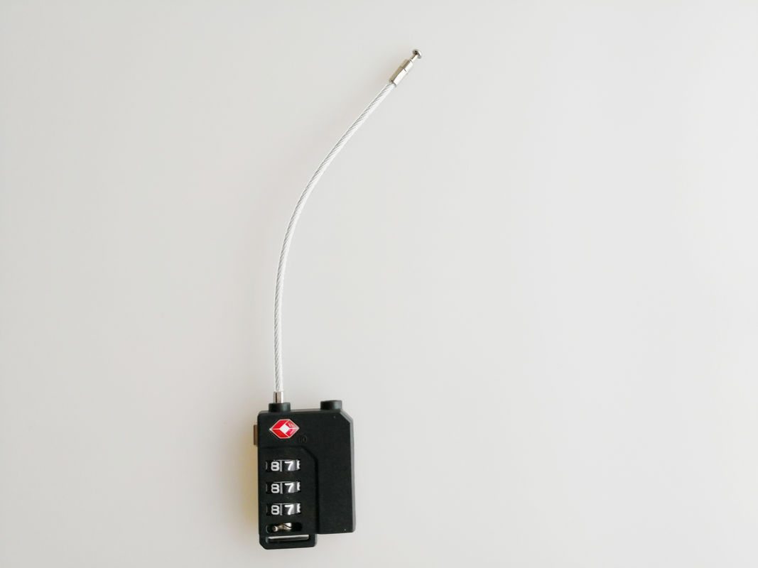 35.2g TSA Combination Padlock / TSA 21100 3 Digit Number Lock PC Material