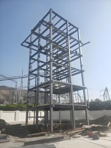 Quality Telecommunication Custom Steel Building Structural Steel Tower 10m-100m Height wholesale