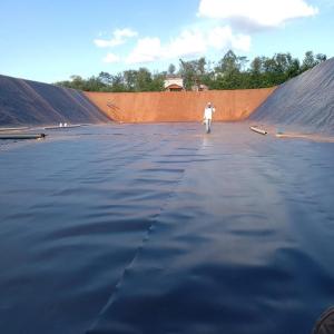 Quality 0.5mm Thickness HDPE Geomembrane for Farmhouse Fish Pond and Landfill Application wholesale