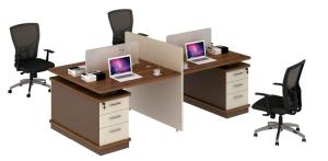 Quality wholesale melamine 4 seater office workstaion table furniture wholesale