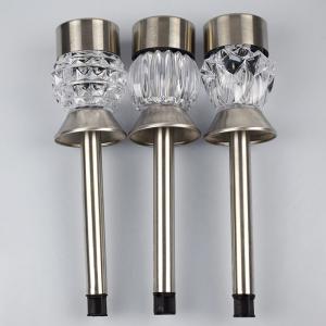 Quality 1.2V Solar Powered LED Ground Lights Acrylic Stainless Steel wholesale