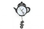 Wrought Iron Wall Clocks with Acrylic Cover CK038 48 * 28 * 3cm
