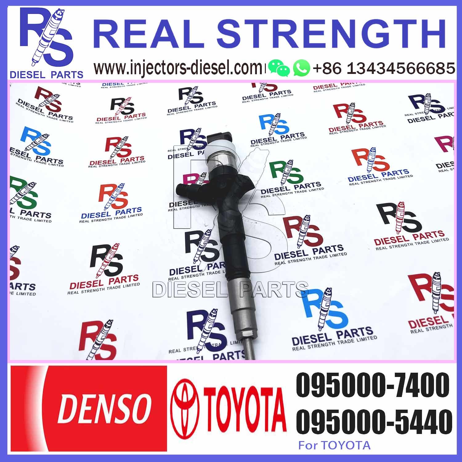 high quality 2367030220 0950007400 diesel injectors And Diesel common rail fuel injector 23670-30220 095000-7400