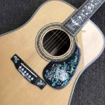 Custom AAAAA Handmade D100AA All Solid Wood Vintage D Dreadnought D100A Acoustic