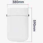 Bathroom Sanitary Ware Ceramic Modern Smart One Piece Toilet Foot Sensation