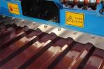Building Material Metal Roof Roll Forming Machine 380V 50Hz 3 Phase Voltage