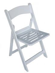 Quality white resin foldable wedding chair/white resin folding party chair wholesale